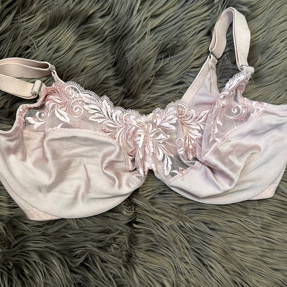 Soma bra 38DD pink lace unlined